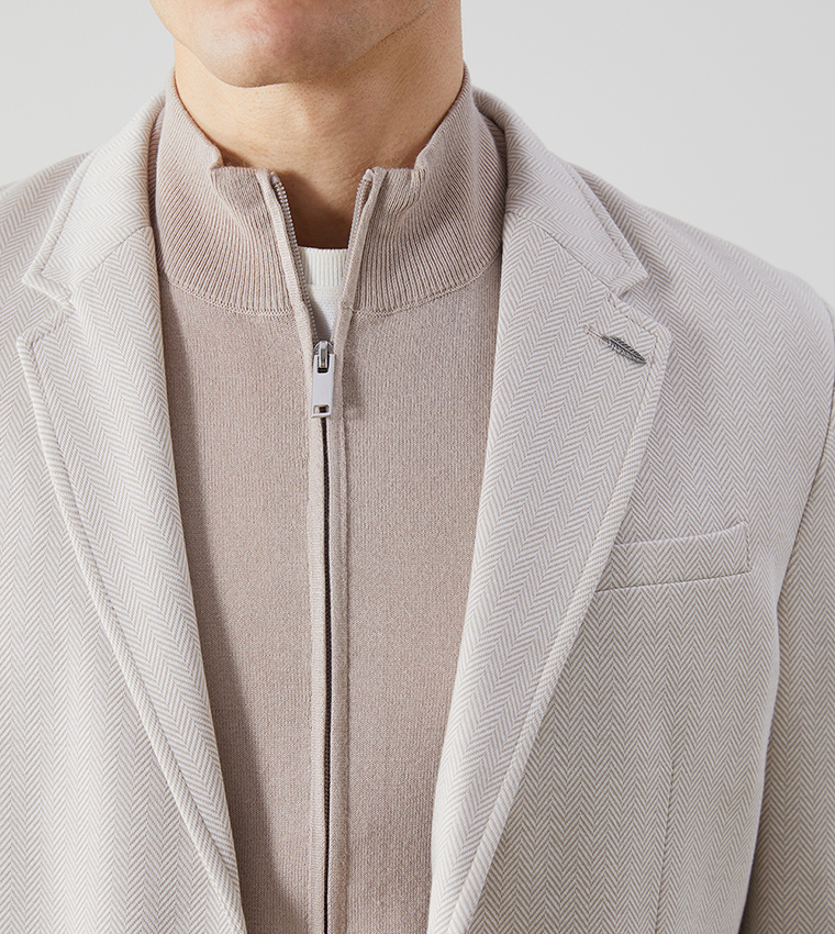 Solid Long Sleeves Blazer