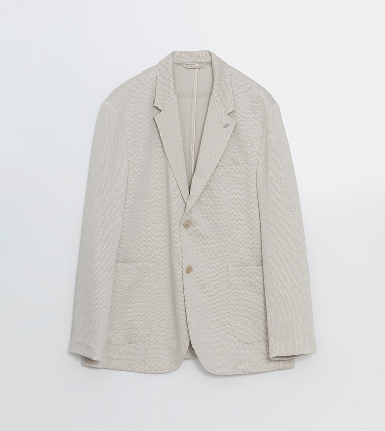 Solid Long Sleeves Blazer