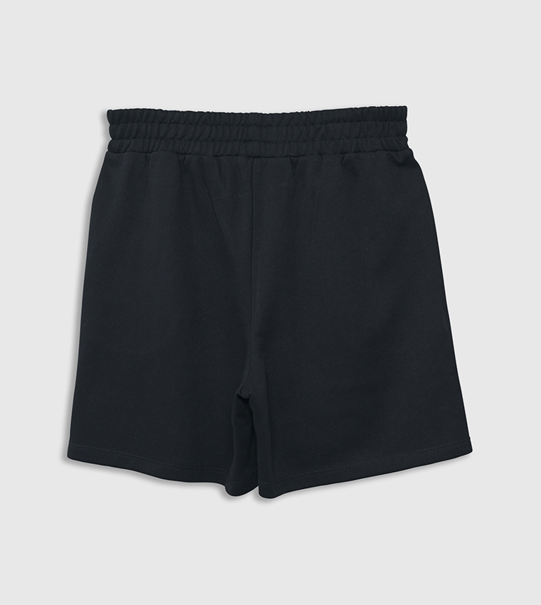 Elastic High Waist Shorts