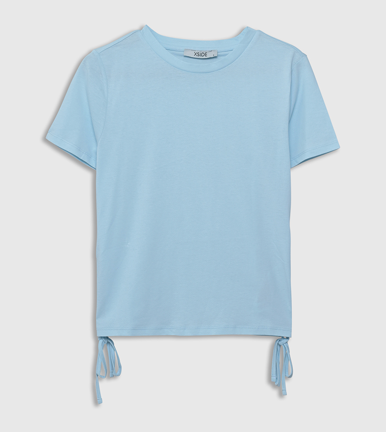 Solid Short Sleeves Casual T-Shirt