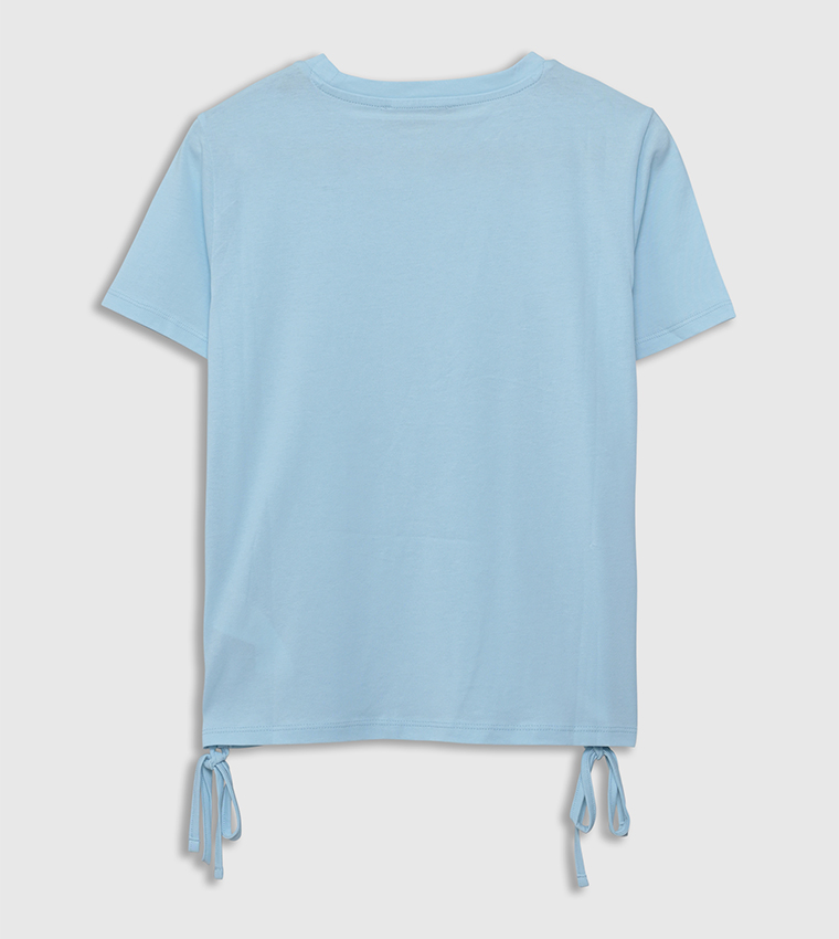 Solid Short Sleeves Casual T-Shirt