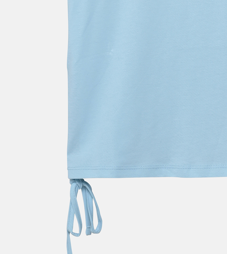 Solid Short Sleeves Casual T-Shirt