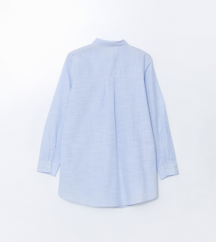Striped Long Sleeves Tunic Shirt