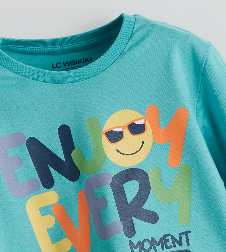 Boys Printed Long Sleeves Pyjama Set