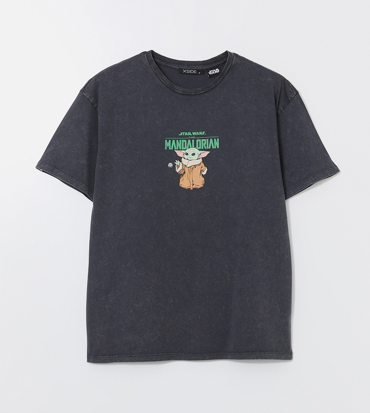 The Mandalorian Printed Crew Neck T-Shirt