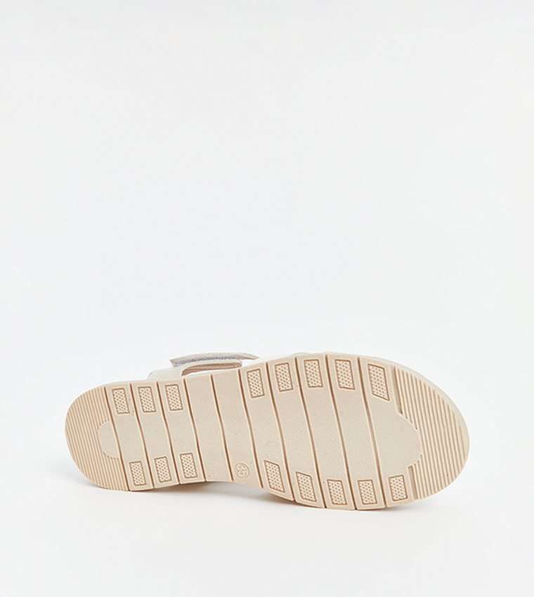 Cross Band Open Toe Casual Sandals