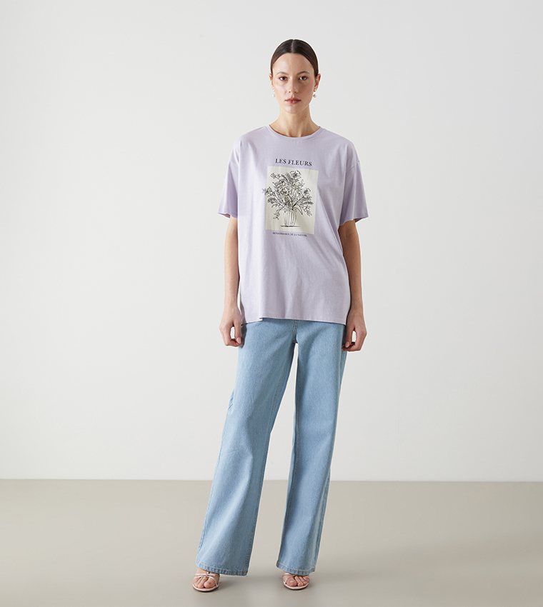 Printed Short Sleeves T-Shirt
