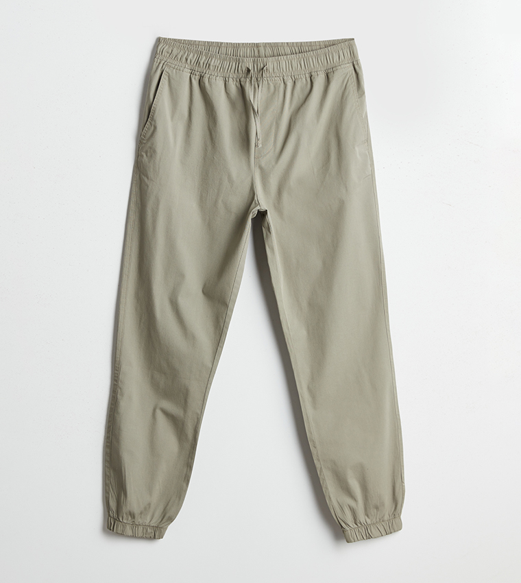 Mid Rise Standard Fit Jogger Pants