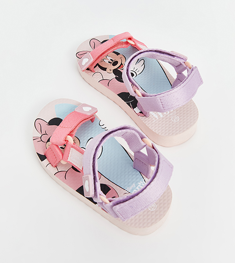 Minnie Mouse Printed Casual Sandals