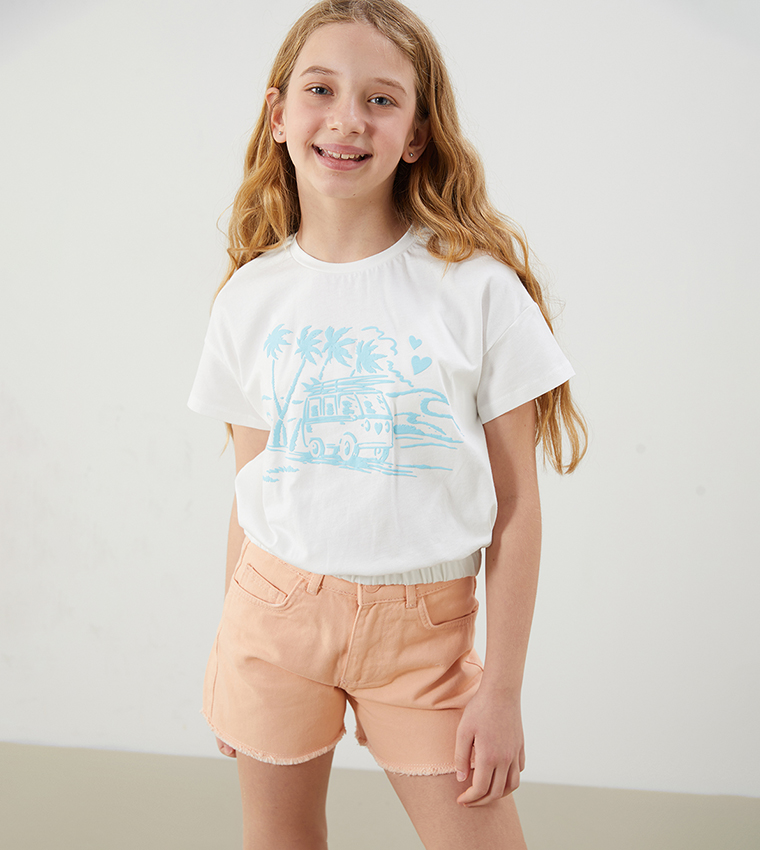 Printed Short Sleeves T-Shirt