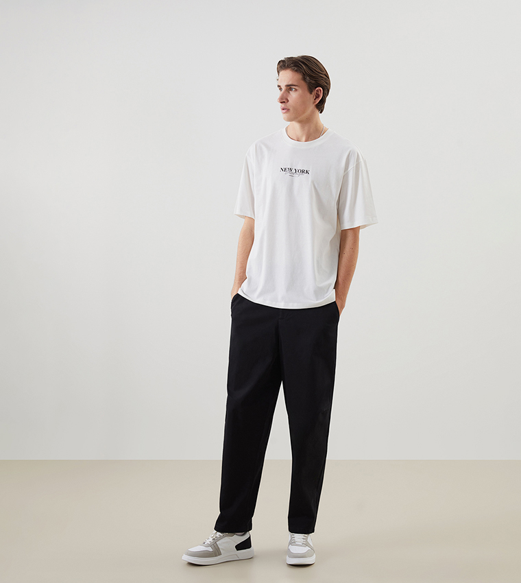 New York Printed Short Sleeves T-Shirt