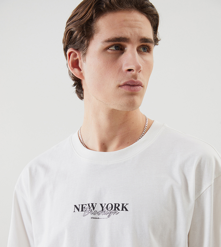 New York Printed Short Sleeves T-Shirt