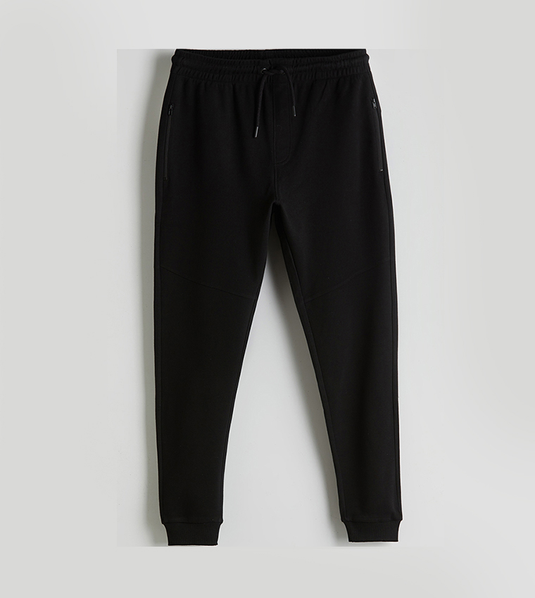 Drawstring Waist Standard Fit Joggers