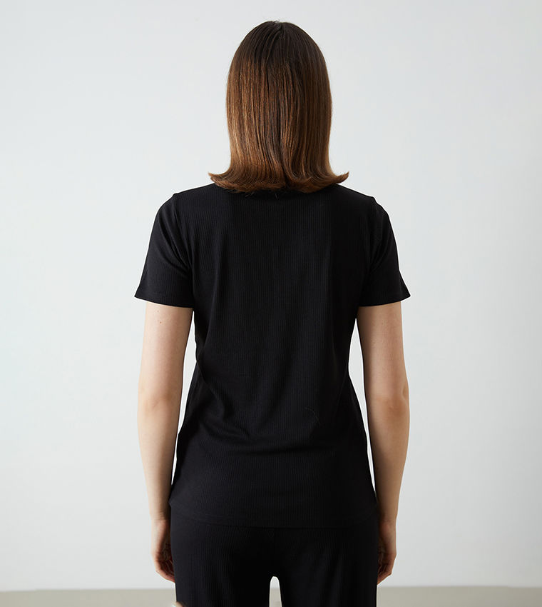 Solid Short Sleeves Polo T-Shirt