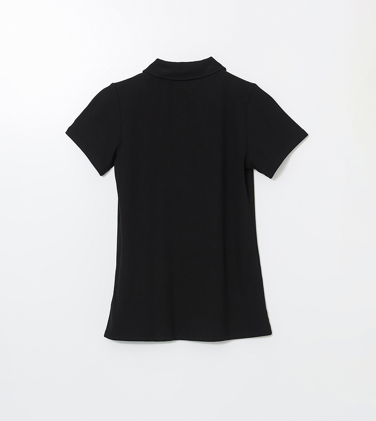 Solid Short Sleeves Polo T-Shirt