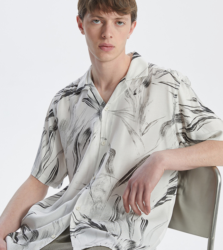 Patterned Regular Fit Shirt