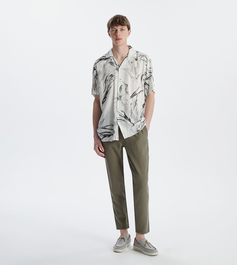 Patterned Regular Fit Shirt