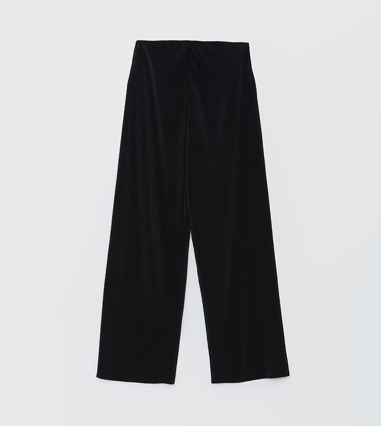 High Waist Wide Leg Trousers