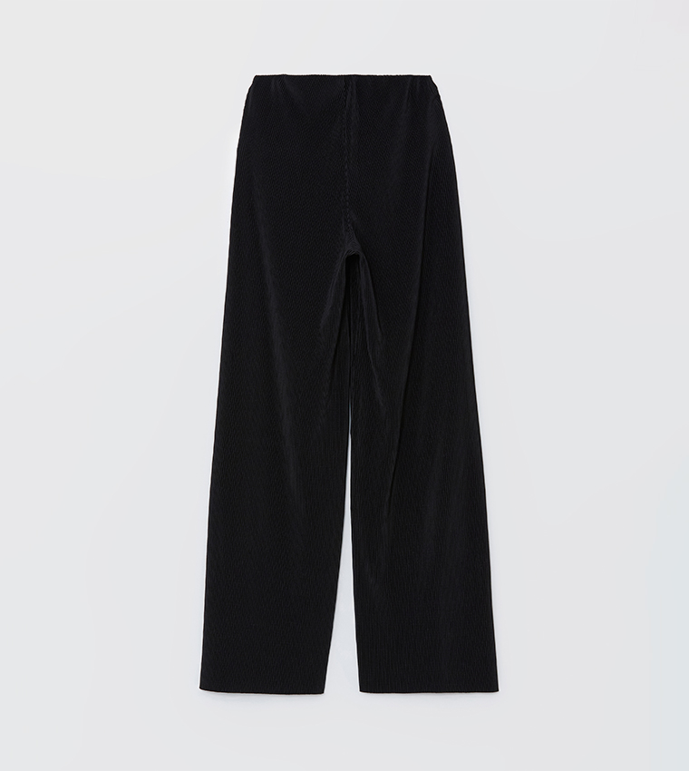 High Waist Wide Leg Trousers