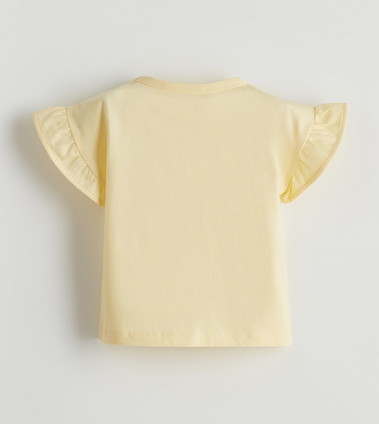 Printed Short Sleeves Clothing Set