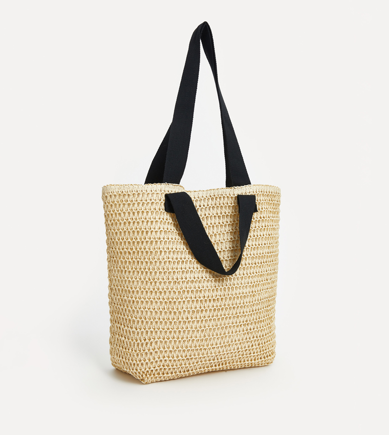 Straw Tote Bag