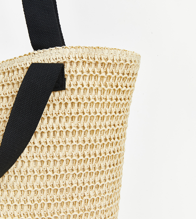 Straw Tote Bag