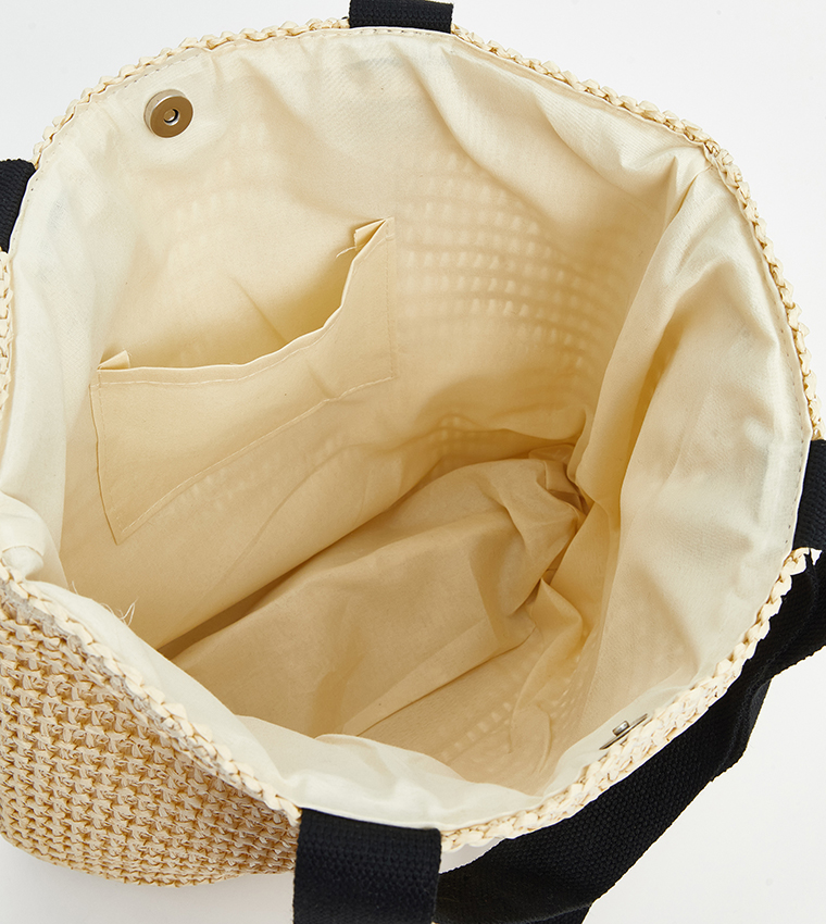 Straw Tote Bag