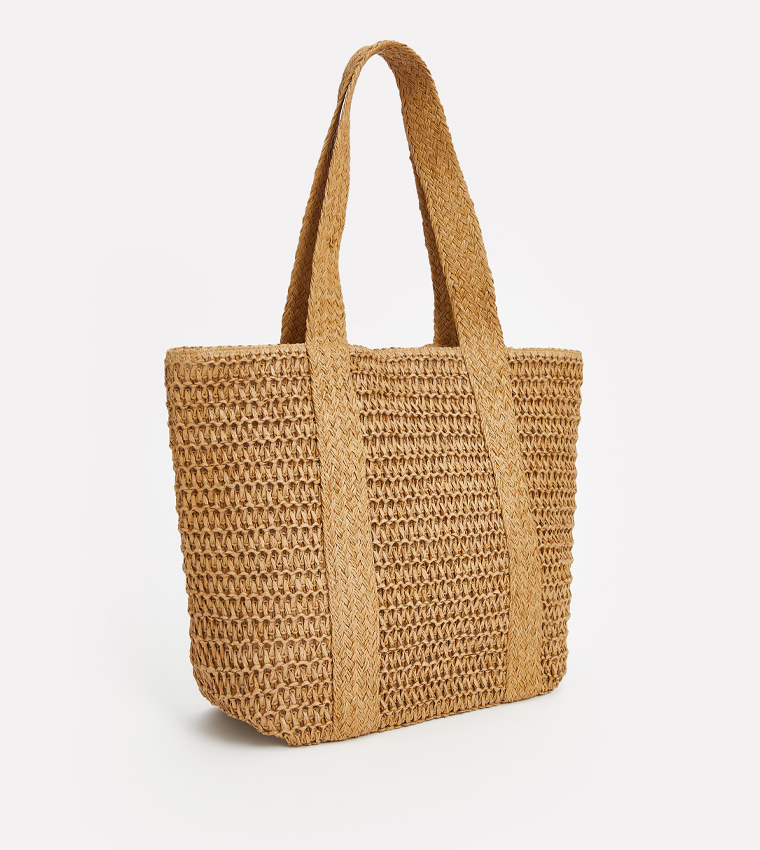 Straw Beach Bag