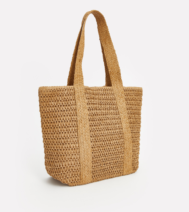 Straw Beach Bag