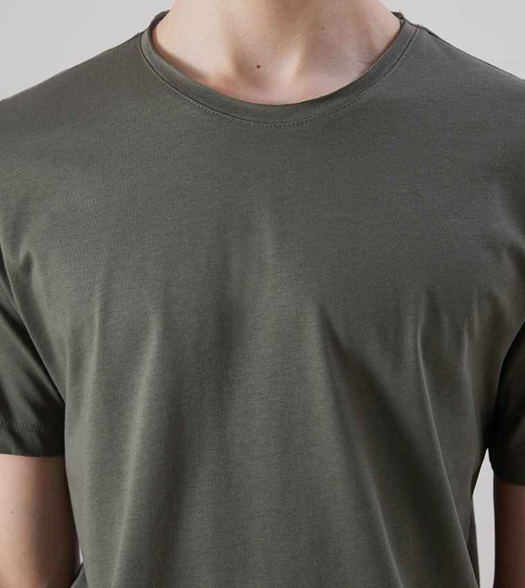 Solid Short Sleeves T-Shirt