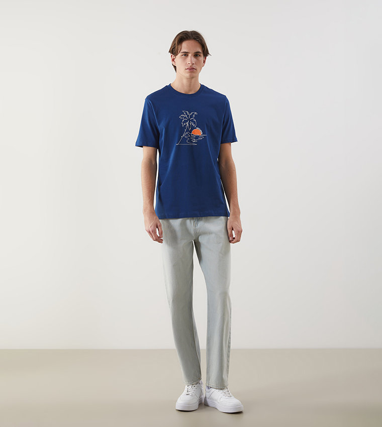 Printed Short Sleeves T-Shirt