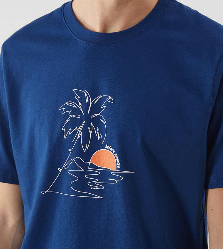 Printed Short Sleeves T-Shirt
