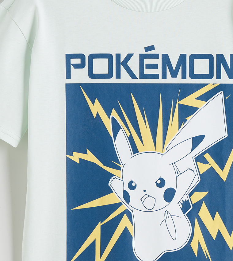 Pokemon Printed Crew Neck T-Shirt