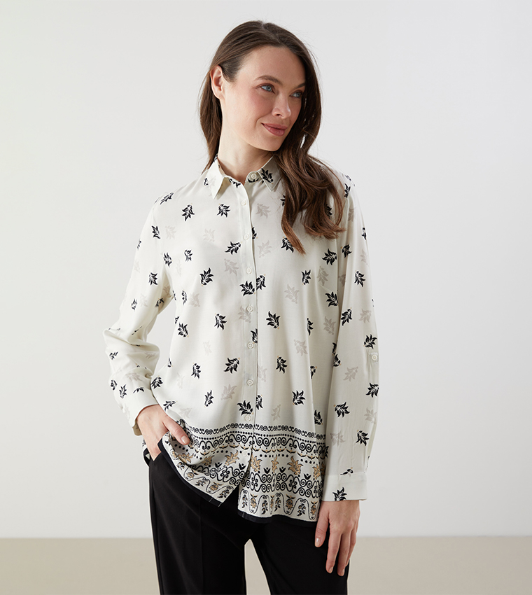 Printed Long Sleeves Shirt