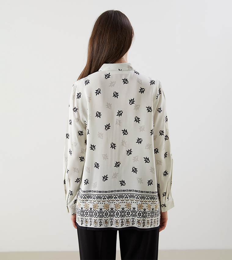 Printed Long Sleeves Shirt