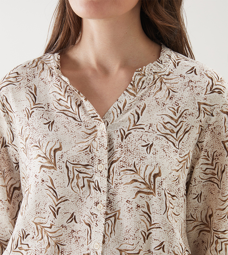 Printed Long Sleeves Shirt