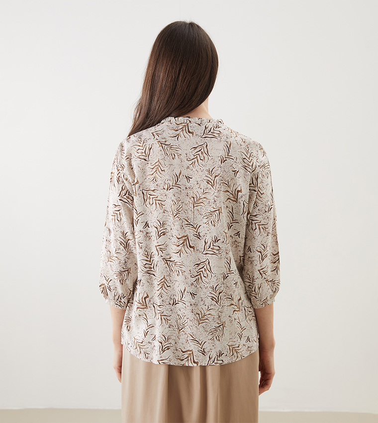 Printed Long Sleeves Shirt