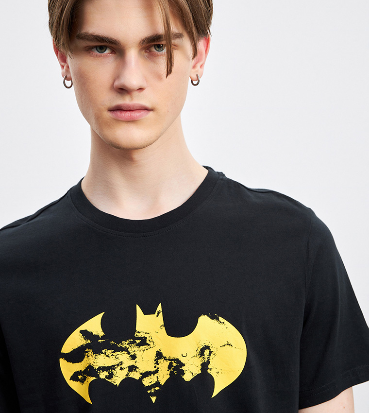 Batman Printed Crew Neck T-Shirt