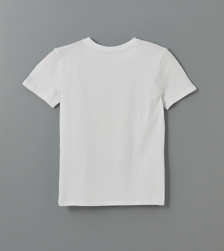 Printed Short Sleeves Casual T-Shirt