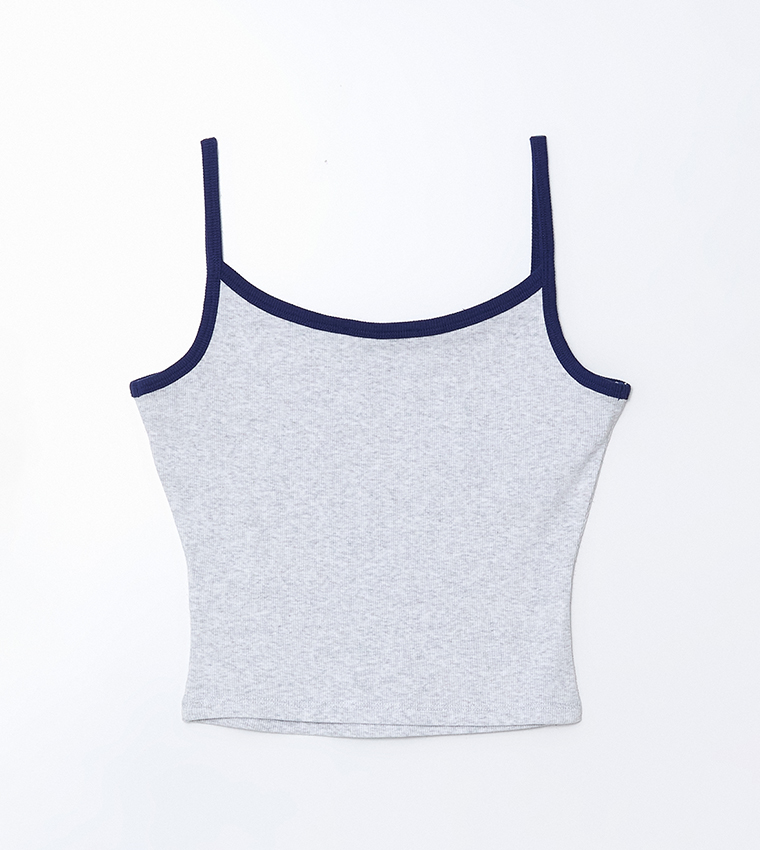 Printed Crop Cami Top