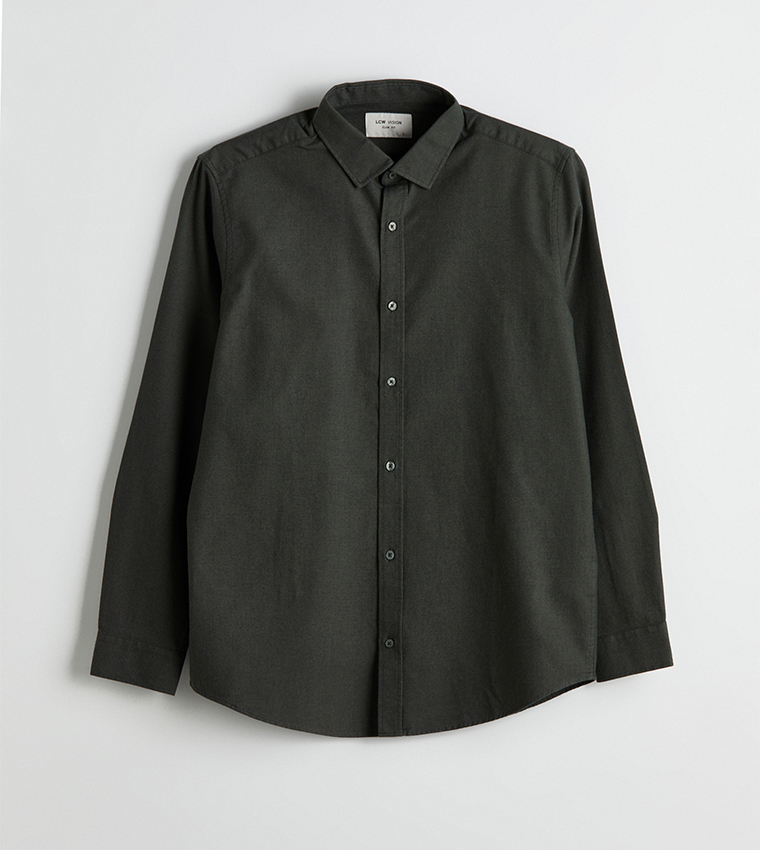 Solid Long Sleeves Shirt