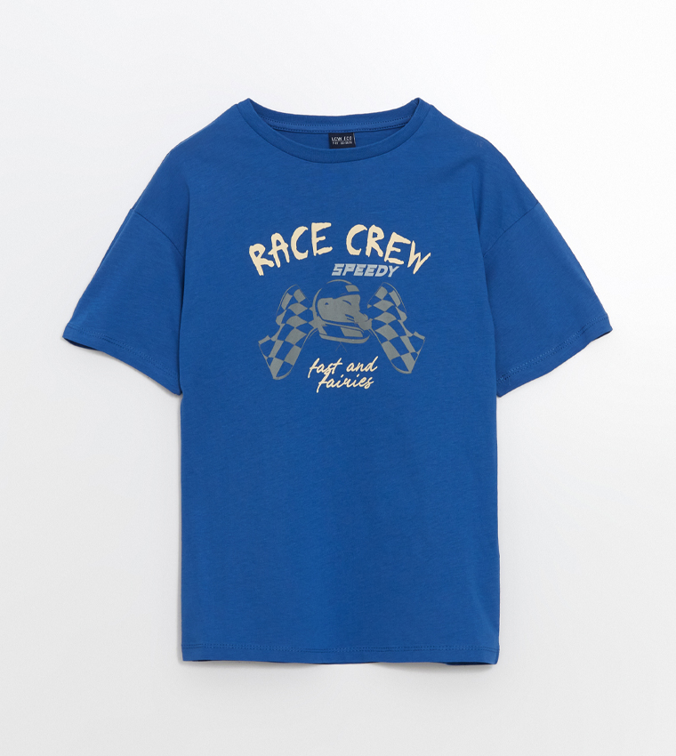 Printed Crew Neck T-Shirt