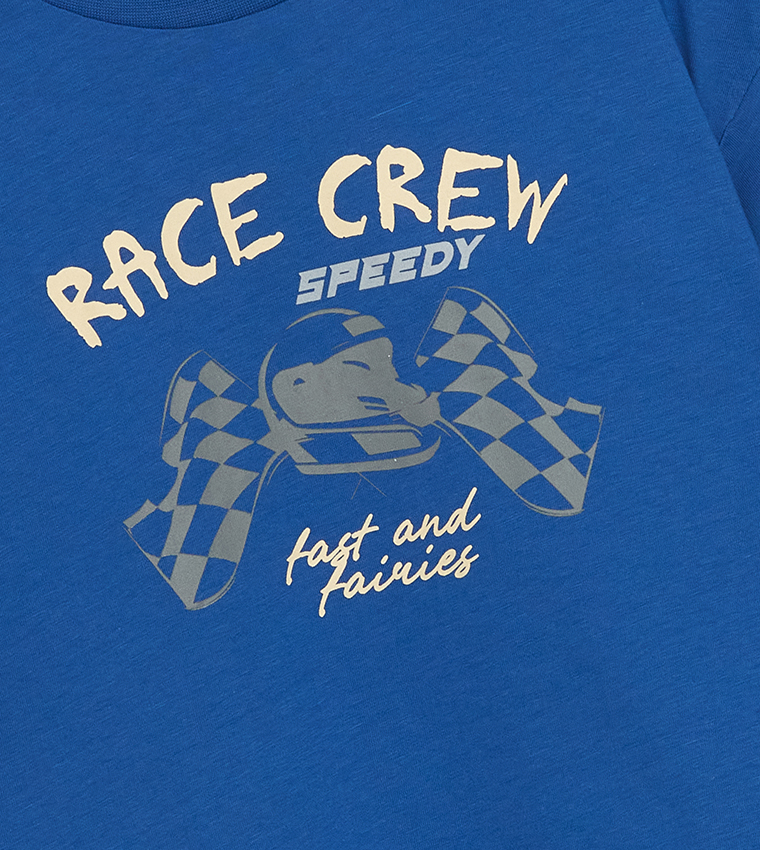Printed Crew Neck T-Shirt