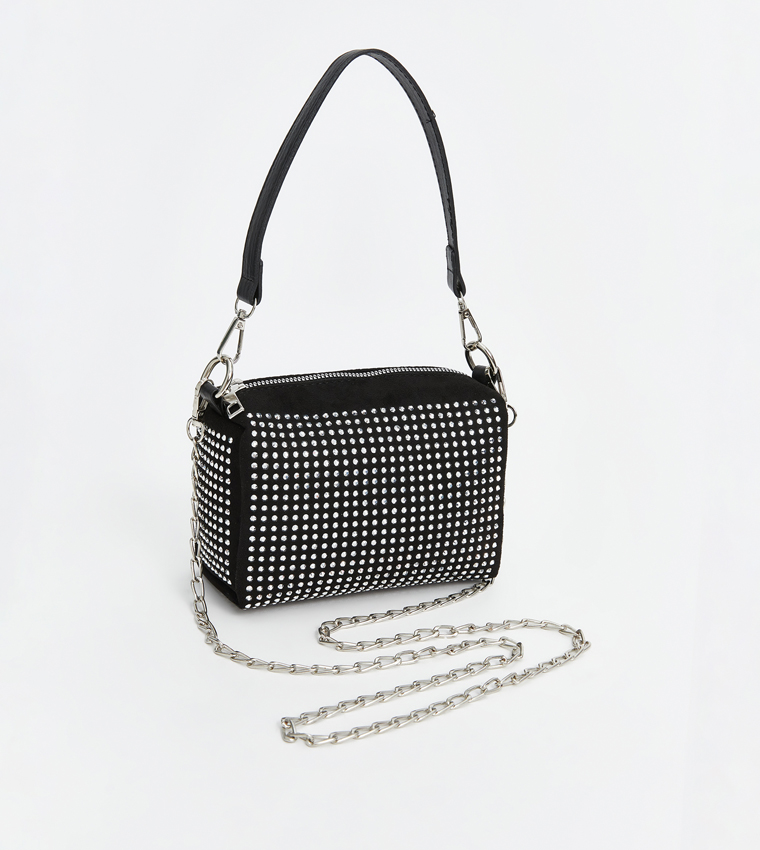 Embellished Shoulder Bag
