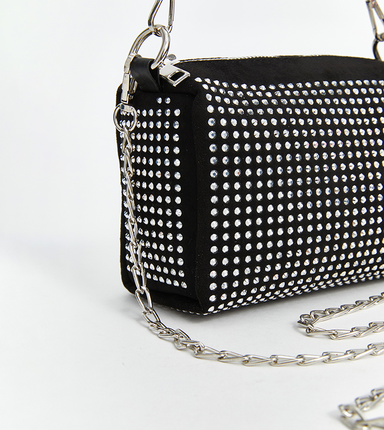 Embellished Shoulder Bag