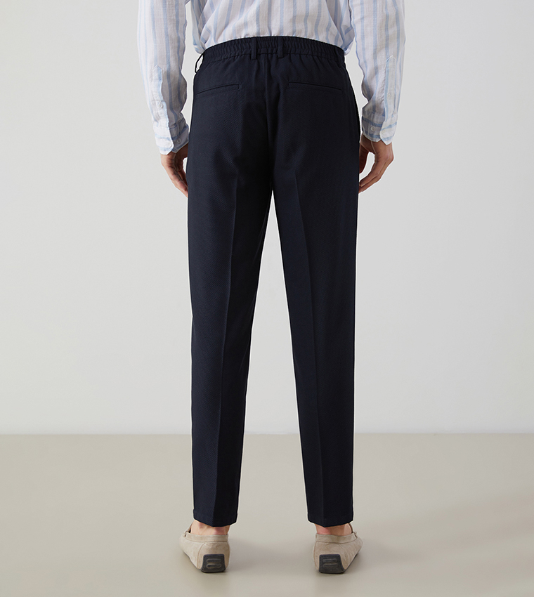 Mid Rise Slim Fit Trousers