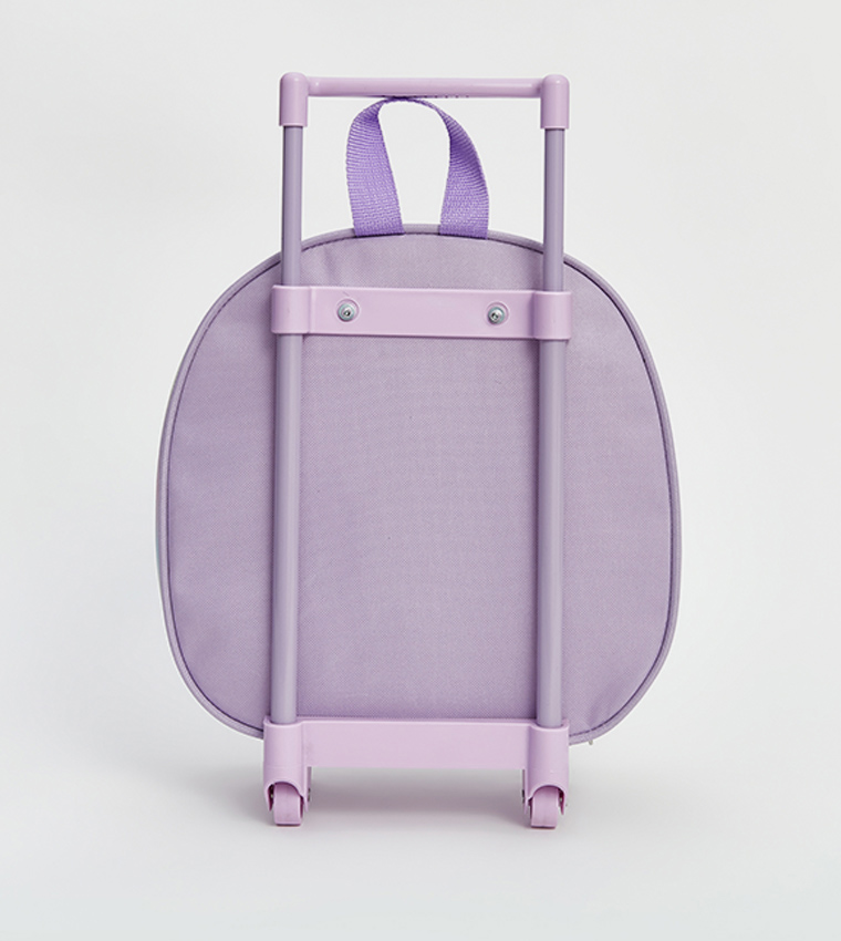 Unicorn Printed Trolley Backpack