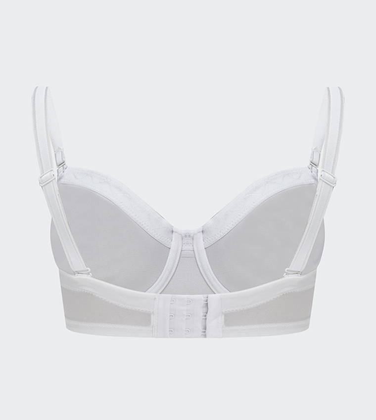 Underwire Non-Padded Removable Strap Bra