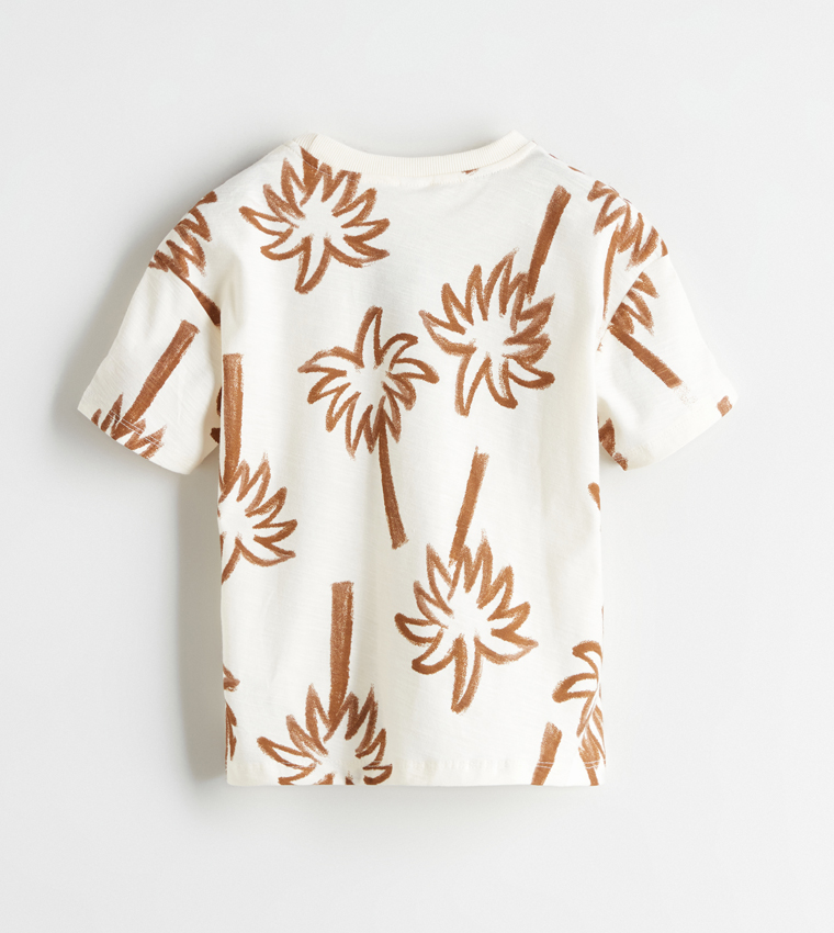 Printed Crew Neck T-Shirt