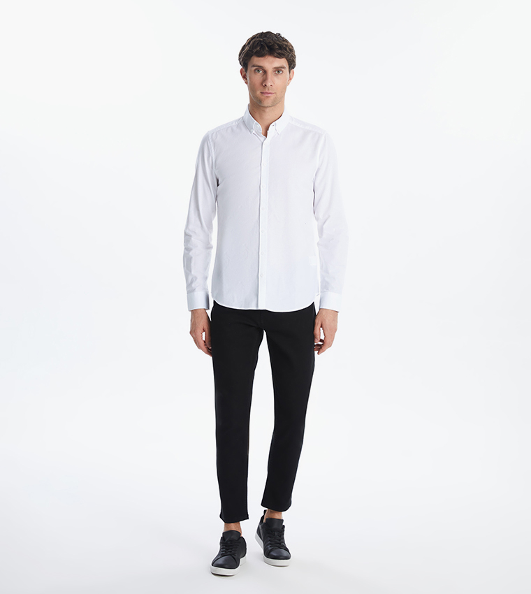 Solid Long Sleeves Shirt